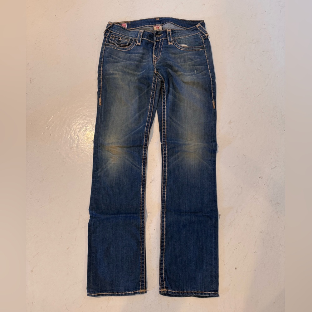 True Religion Billy Bootcut Jeans – Made in USA – Size 29 – Y2K Vintage
